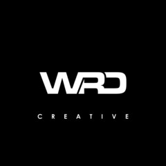 WRD Letter Initial Logo Design Template Vector Illustration