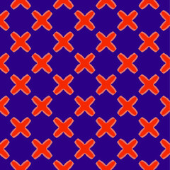 Obraz premium Christmas seamless vector pattern. Great for wrapping paper and wallpaper. Abstract background with repeating patterns .