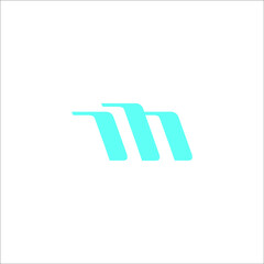 m logo design vector