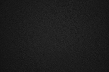 Black concrete wall texture with empty copy space