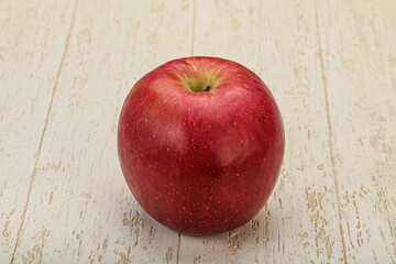 Red sweet tasty apple fruit