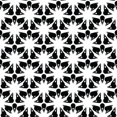 arabic seamless pattern of ornamental mandala design illustration background design