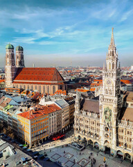 Naklejka premium Munich city