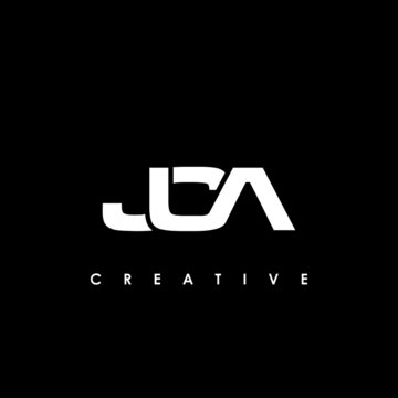JCA Letter Initial Logo Design Template Vector Illustration