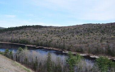 St-Maurice river in southern Quebec 