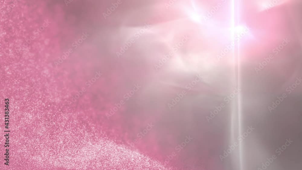 Poster beautiful abstract design with smoke effect and glowing wave dots with shining light.