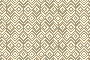 square golden texture. Seamless geometric pattern. soft brown background. Vector seamless pattern. Geometric background with rhombus and nodes. Abstract geometric pattern.