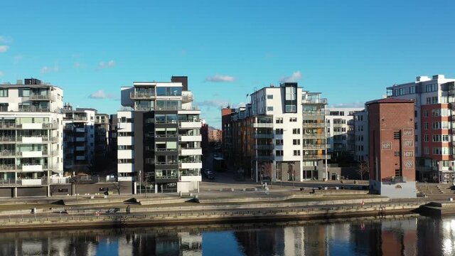 Sweden Halmstad Nissastrand Drone Video 4K