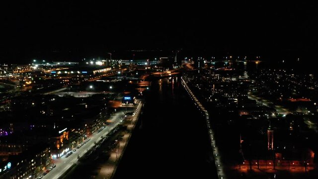 Sweden Halmstad Nissastrand Drone Video 4K