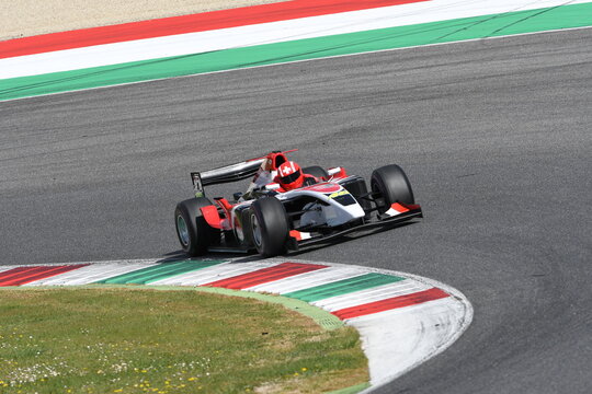 Scarperia, 9 April 2021: Lola - F3000 Formula driven by unknown in action at Mugello Circuit during BOSS GP Championship practice. Italy