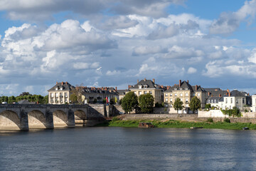Loire River, Saumur, France 