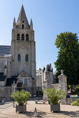 Fototapeta na wymiar church in Meung-sur-Loire, France 