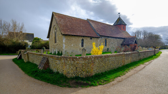 St Anne's Church in Earnley, West Sussex, UK
