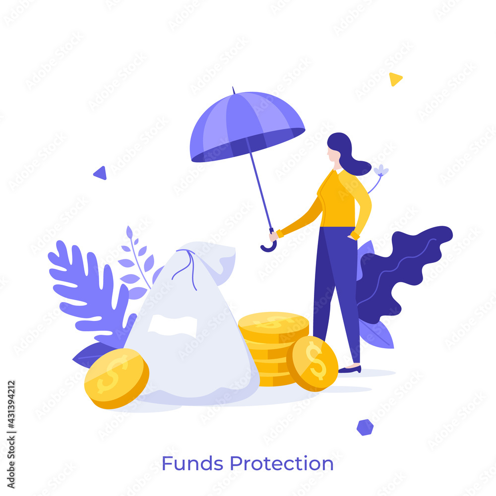 Poster abstract character concept. vector