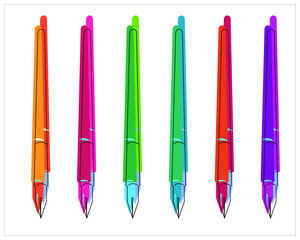 pencil character illustration vector clip-art element