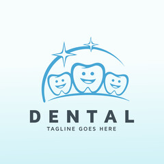 pediatric dental office children and parents logo design