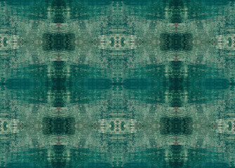 Abstract Water  ripple, shimmer reflection seamless patter in teal