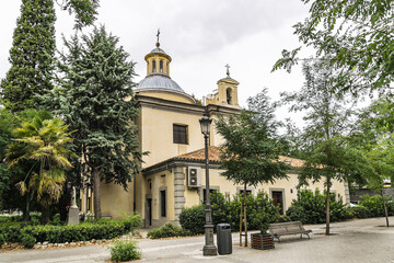 Neoclassical chapel Ermita de San Antonio de la Florida built from 1792 to 1798 on the orders of...