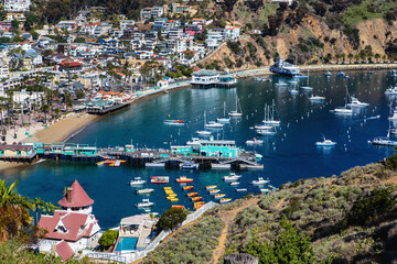 Avalon on Catalina Island - obrazy, fototapety, plakaty