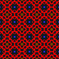 Christmas seamless vector pattern. Great for wrapping paper and wallpaper. Abstract background with repeating patterns .