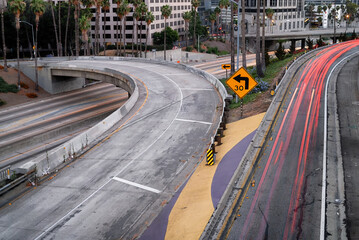 Offramp at dusk