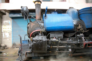 The Darjeeling Himalayan Railway, also known as the "Toy Train", is a 2 ft (610 mm) narrow gauge railway that runs between New Jalpaiguri and Darjeeling