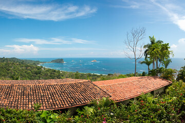 Roof house with view on the ocean close to Manuel Antonio National Park, Quepos, Costa Rica