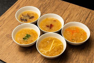 フカヒレスープ　Finest Chinese food shark fin soup 