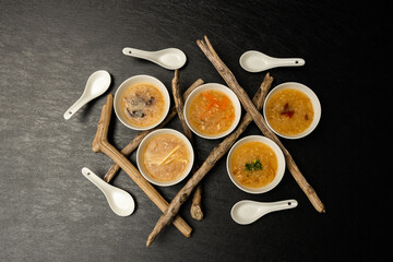 フカヒレスープ　Finest Chinese food shark fin soup 