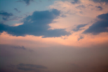 Blue sky.