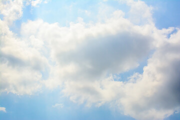 Blue sky.