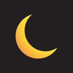 Crescent Moon Vector