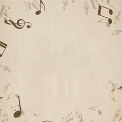 Old musical background.