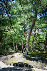 足立美術館、その周辺を散策する。