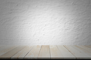 empty room with wooden floor
