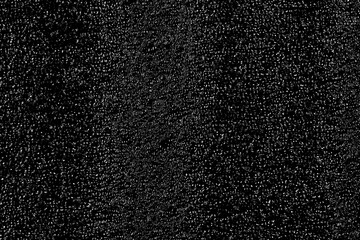 Fototapeta premium Chaotic white bokeh on a black background. light spots texture. abstraction. falling snow. starry sky. bright glare of light texture
