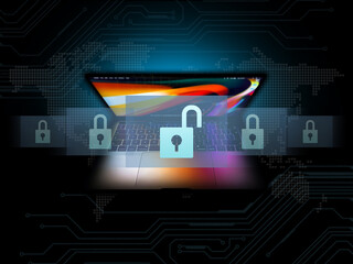 ロック解除 ハッキング ハック イメージ