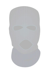 Face full cover mask. vector