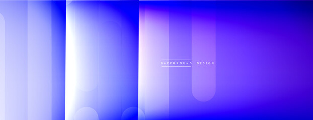 Dynamic lines abstract background. 3D shadow effects and fluid gradients. Modern overlapping forms