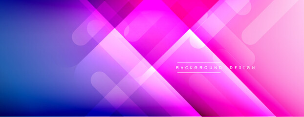 Dynamic lines abstract background. 3D shadow effects and fluid gradients. Modern overlapping forms
