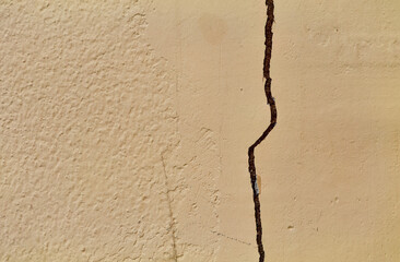 Crack wall texture, Building problem wall cracked.