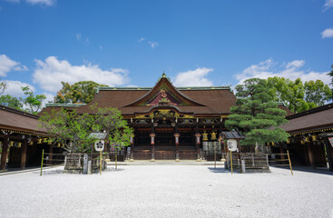 京都　北野天満宮の本殿