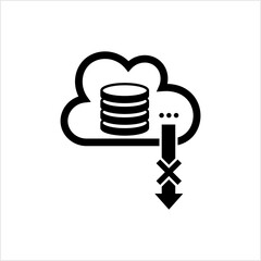 Server Down Icon, Server Not Working, Hardware, Software Network Failure, Server Down