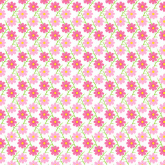 コスモスの花の背景素材