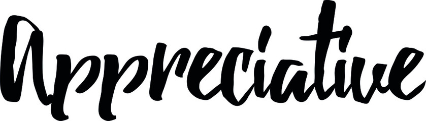 Interested quote. Modern calligraphy text. Vector hand-drawn illustration black and white