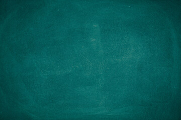 Green Chalkboard. Chalk texture school board display for background. chalk traces erased with copy space for add text or graphic design. Backdrop of Education concepts