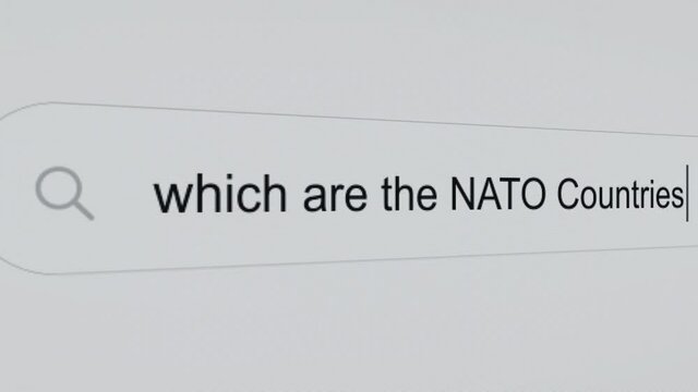 Which are the NATO countries? - Internet browser search engine bar typing alliance of Coutries related question.