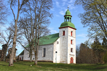 Fototapeta premium The St. Peter's Church of Karksi