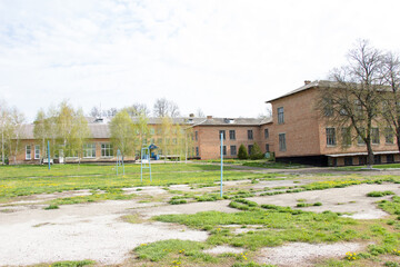 Educational institution secondary school two and three superstructure built in the USSR in the Kirovograd region