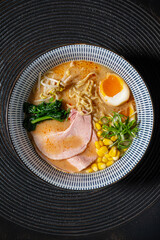  Japanese tonkotsu ramen and pork bone broth noodles